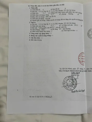 Bán Nhà Mặt Tiền 115 Lê Văn Sỹ, P.13, Phú nhuận