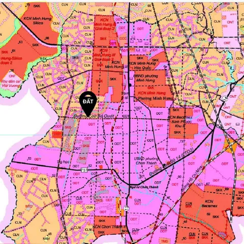 1 lô duy nhất 176m2 P. Chơn Thành , Sổ hồng riêng
