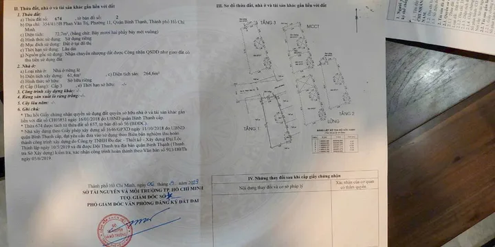 Bán Nhà Hẻm 354/41/5B Phan Văn Trị, P11, Bình Thạnh