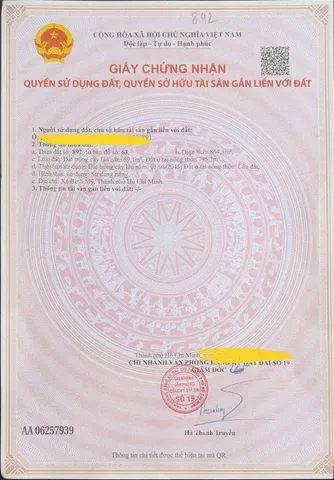 Bán Đất 864m2 có sẵn 795 m2 thổ cư giá 23.35 tỷ tại Đường Hà Duy Phiên Xã Bình Mỹ Huyện Củ Chi TP. Hồ Chí Minh