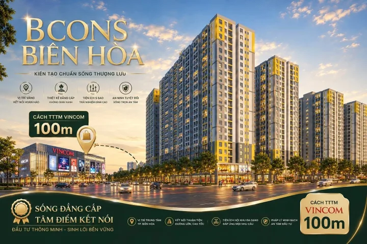 Bán Căn hộ chung cư 47.3m2 giá 1.8 tỷ tại Đường Phan Trung Phường Tân Tiến Thành phố Biên Hòa Đồng Nai