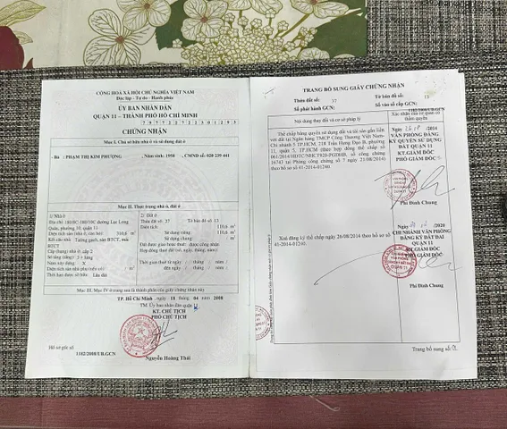 Bán Nhà Hẻm 180/8C-10C Lạc Long Quân, P10, Q11