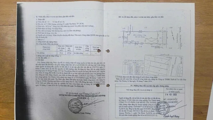 Bán Nhà Mặt Tiền 71 Phổ Quang, P.2, Q. Tân Bình