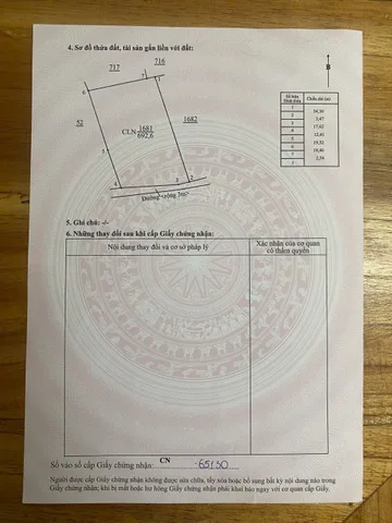 Bán Đất 692.6m2 giá 2.59 tỷ tại Xã Cư ÊBur Thành phố Buôn Ma Thuột Đắk Lắk