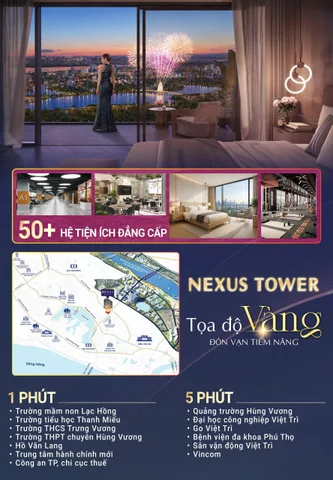 MỘT LẦN SỞ HỮU – CẢ ĐỜI TẬN HƯỞNG TẠI NEXUS TOWER VIỆT TRÌ