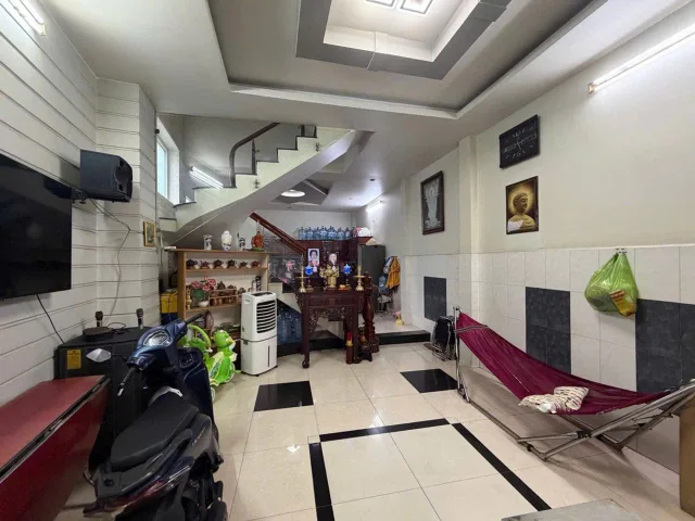 Bán Nhà Đường Hậu Giang, An Dương Vương, Lý Chiêu Hoàng, KDC Nam Hùng Vương 4x15, 3 tầng,