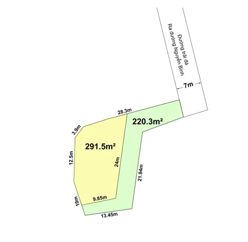 Bán Đất 511.8m2 có sẵn 291.5 m2 thổ cư giá 10.5 tỷ tại - Chọn - Xã Phú Xuân Huyện Nhà Bè TP. Hồ Chí Minh