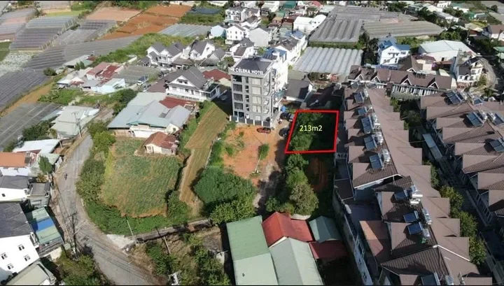 Bán lô đất Xd 213m giá tốt✨8 tỷ -ngay trung tâm tp Đà Lạt - gần An Phú House- xung quanh là biệt thự, khách sạn…