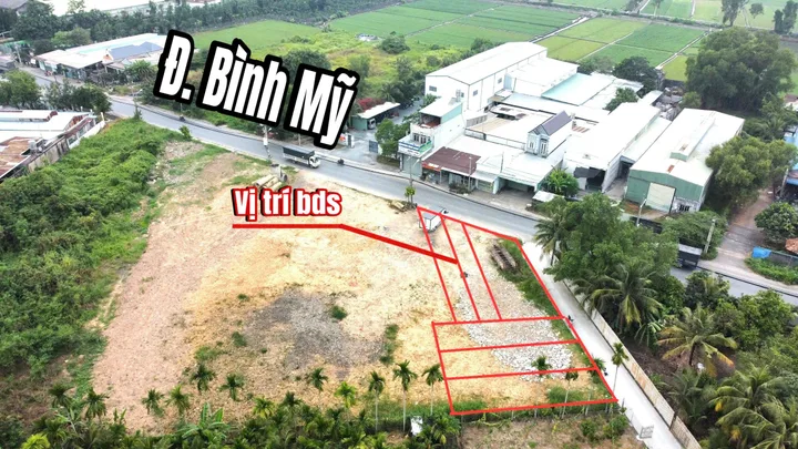 Bán Đất 120m2 có sẵn 95 m2 thổ cư giá 4.5 tỷ tại Xã Bình Mỹ Huyện Củ Chi TP. Hồ Chí Minh