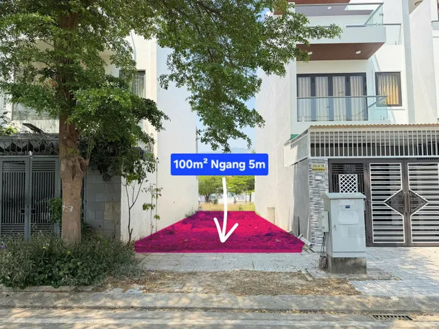 Bán Đất 100m2 có sẵn 100 m2 thổ cư giá 6.5 tỷ tại Đường Số 1 Xã Vĩnh Thái Thành phố Nha Trang Khánh Hòa