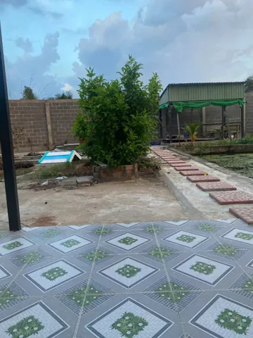 Bán nhà vườn hẻm oto beton có ao nhỏ, sân vườn ở trung tâm xã Mỹ Lộc tdt 1032m2 giá 3,6 tỷ