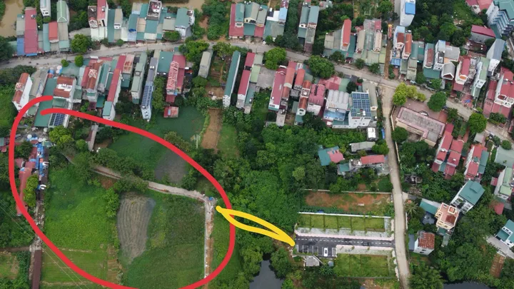 Bán Đất 100m2 có sẵn 100 m2 thổ cư giá 5.58 tỷ tại - Chọn - - Chọn - Xã Hòa Lạc Hà Nội
