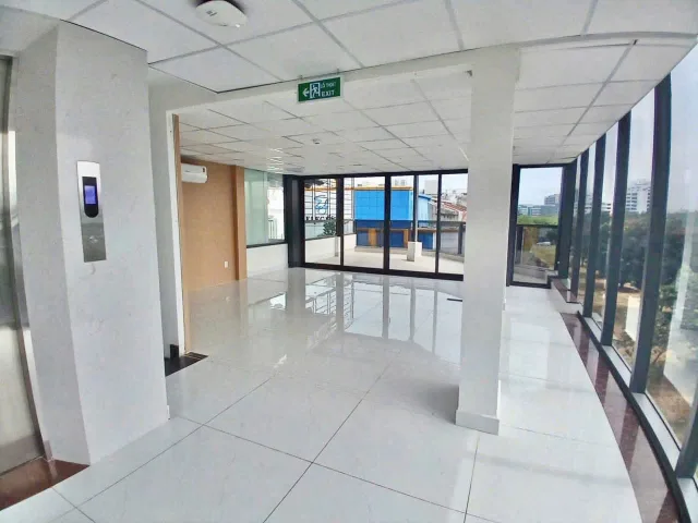 BDS HVL CHO THUÊ TÒA NHÀ VĂN PHÒNG GÓC 3 MẶT TIỀN – NGUYỄN HỮU THỌ, KDC KIM SƠN Q7 | 6m x 20m | 85tr/tháng