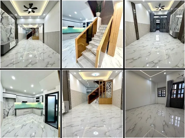 NHÀ MỚI HÈM Ô TÔ THÔNG SÁT TÂN PHÚ  - 2TẦNG - NGANG 4m - Dưới 5.9 T.ỷ - Đường Số 4 - BÌNH TÂN