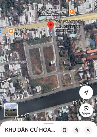 Bán Đất nền 250m2 khu dân cư ven sông Hòa Bình, Thị trấn Hòa Bình Huyện Hoà Bình Bạc Liêu