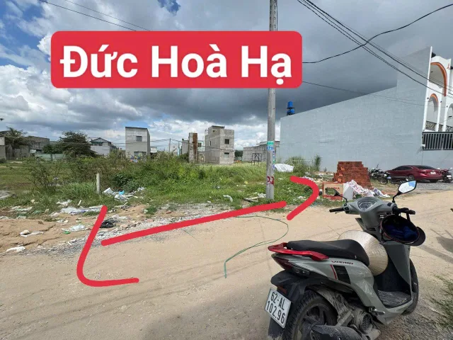 Bán Đất 125m2 có sẵn 125 m2 thổ cư giá 1.3 tỷ tại Xã Đức Hòa Hạ Huyện Đức Hòa Long An