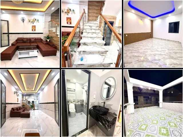 NHÀ MỚI HÈM Ô TÔ THÔNG SÁT TÂN PHÚ  - 2T-NGANG 4m- Dưới 5.9 T.ỷ - Đường Số 4 - BÌNH TÂN