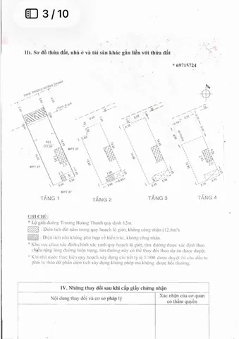 Bán Nhà Mặt Tiền 23 Trương Hoàng Thanh, P.12, Tân Bình