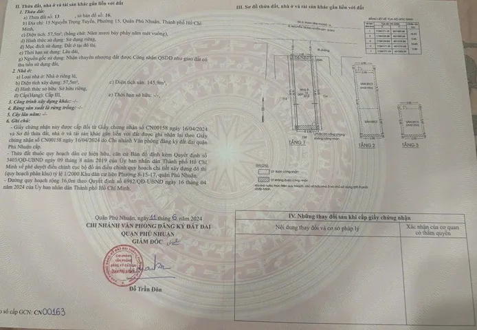 Bán Nhà Mặt Tiền 15 Nguyễn Trọng Tuyển, P.15, Phú Nhuận
