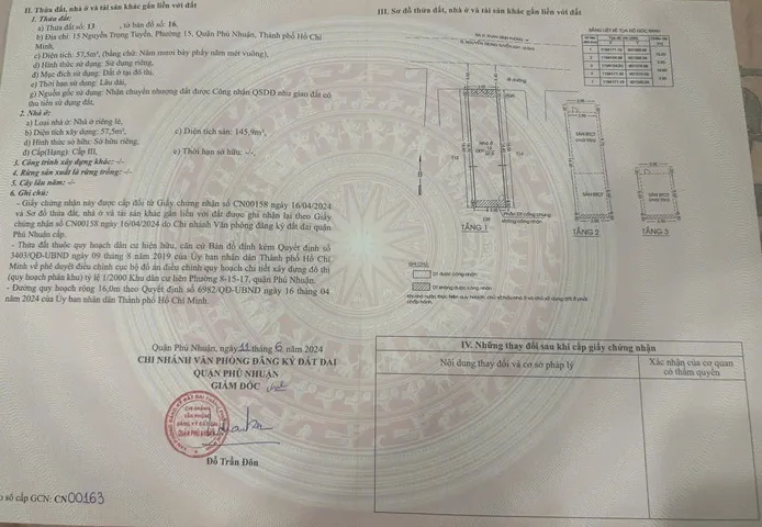 Bán Nhà Mặt Tiền 15 Nguyễn Trọng Tuyển, P.15, Phú Nhuận
