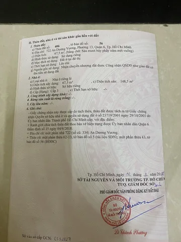 Bán Nhà Mặt Tiền 720-722 An Dương Vương, P13, Q6