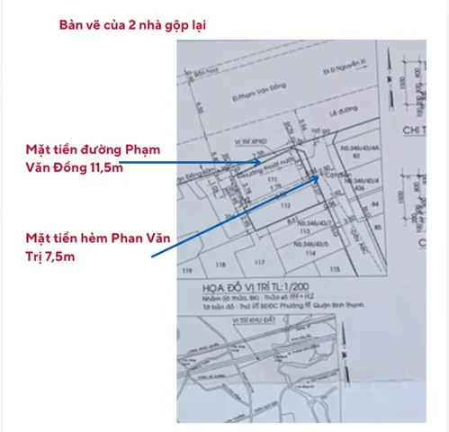 Bán Nhà Mặt Tiền 394 Phạm Văn Đồng, P11, Bình Thạnh