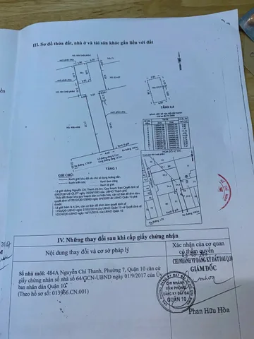 Bán Nhà Mặt Tiền 484-484A Nguyễn Chí Thanh, P7, Quận 10