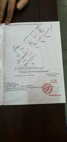 Bán Nhà Mặt Tiền 513B Trần Hưng Đạo, Cầu Kho , Quận 1