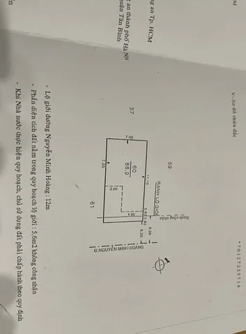 Bán Nhà Mặt Tiền 122 Nguyễn Minh Hoàng, P.12, Tân Bình