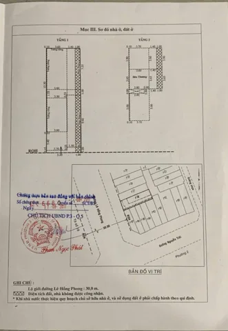 Bán Nhà Mặt Tiền 124 Lê Hồng Phong, P.3, Q.5