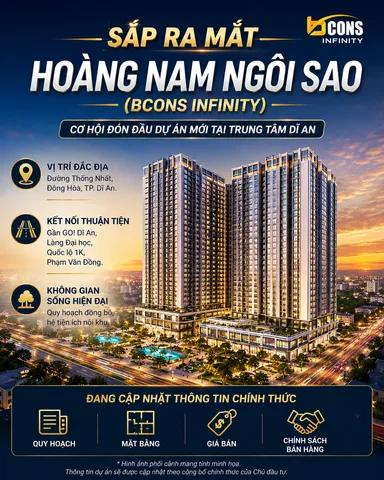 Bán Căn hộ chung cư 47m2 giá 2 tỷ tại Đường Thống Nhất Phường Bình An Thành phố Dĩ An Bình Dương