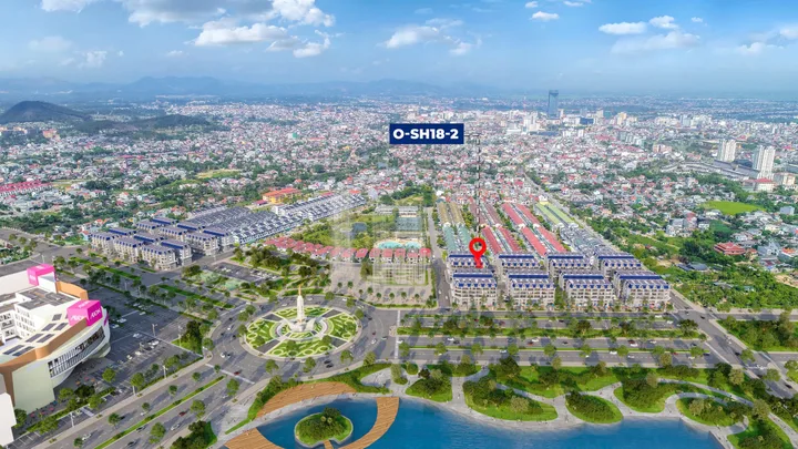 Bán shophouse 102m2  giá 10.5 tỷ tại - AN CỰU GALLERIA - Phường An Cựu Thành phố Huế Thừa Thiên Huế