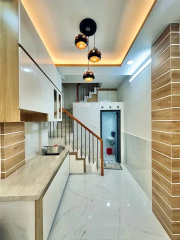Bán nhà Ngay Metro Bảy Hiền. Cách Mạng Tháng 8. Nhà mới 3 tầng (như hình), phòng ngủ. Giá 3.6 Tỷ.