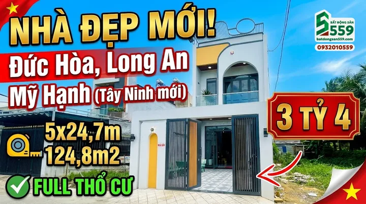 Bán BĐS tại xã Mỹ Hạnh Nam, Huyện Đức Hòa, Long An