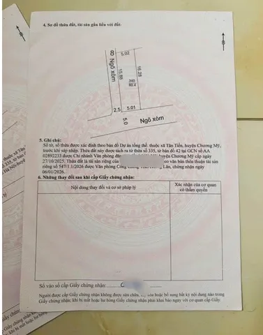 Bán đất xã Xuân Mai Hà Nội, lô góc 80m2 đường ô tô thông, giá Cắt Lỗ