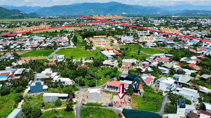 Bán Đất 98m2 có sẵn 98 m2 thổ cư giá 1.58 tỷ tại Xã Diên Toàn Huyện Diên Khánh Khánh Hòa