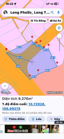 Gần 1hec mặt tiền QL 51 . ngay cửa sân bay long thành giá 90 ti có 1100 thổ cư