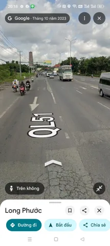 Bán Đất 9270m2 có sẵn 1100 m2 thổ cư giá 90 tỷ tại - Chọn - Xã Long Phước Huyện Long Thành Đồng Nai