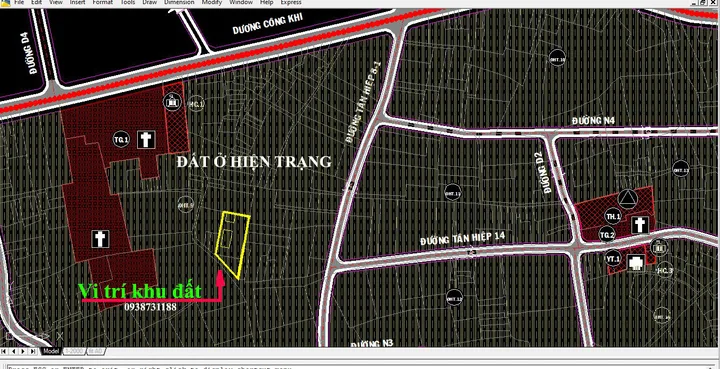 Bán Đất 1843m2 có sẵn 300 m2 thổ cư giá 20.5 tỷ tại Xã Tân Hiệp Huyện Hóc Môn TP. Hồ Chí Minh
