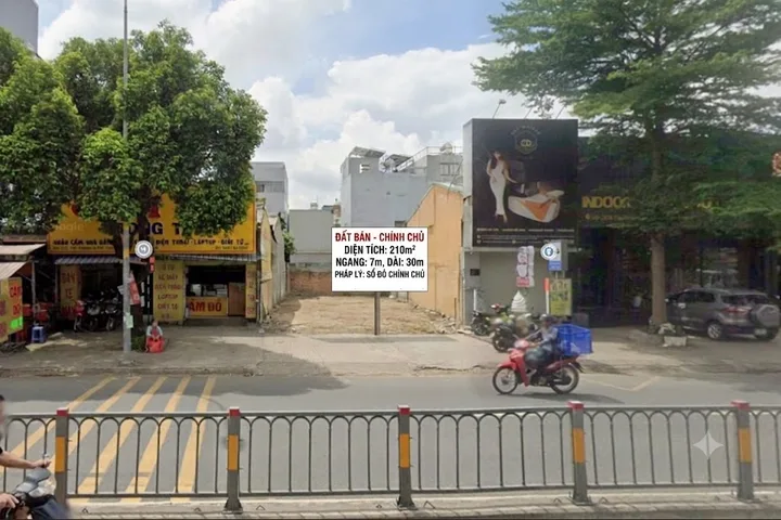 Bán Đất Mặt tiền Tây Thạnh, 210m2, ngang 7x30m, full thổ, xây cao tầng, kế AEON
