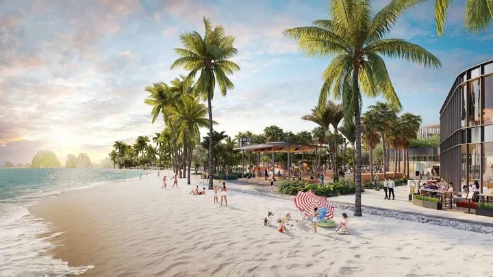 Căn ngoại giao 2pn vị trí mặt biển tiện ích 5* CK 16% tặng quà khủng Aria Bay hạ long