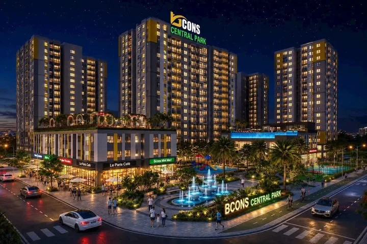 LIỀN KỀ VINCOM PLAZA BIÊN HÒA – Bcons Central Park | Căn hộ trung tâm hiếm có