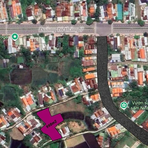 MẶT TIỀN MINH MẠNG – 998M² FULL THỔ CƯ – 2 MẶT ĐƯỜNG BÊ TÔNG 🔥
