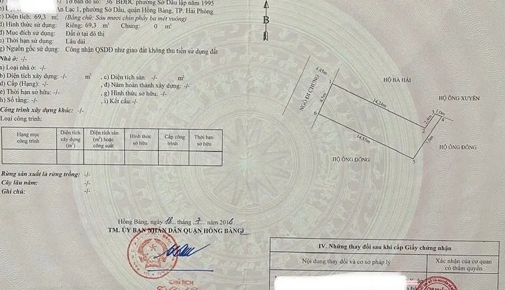 ❌❌❌ ĐẤT ĐẸP HIẾM CON ĐI BỘ ĐI HỌC AN CHÂN–SỞ DẦU–HỒNG BÀNG GIÁ 3,65 TỶ ❌❌❌