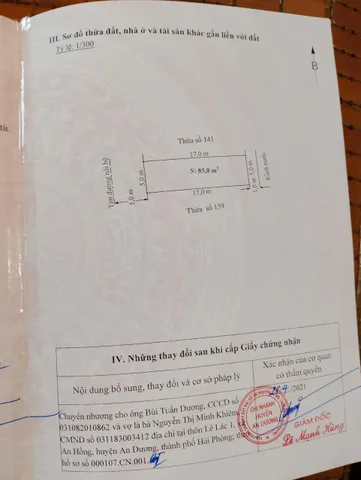 08.2026.Bán Đất 85m2 có giá 2.25 tỷ tại  An Hồng . liên hệ 0362558882