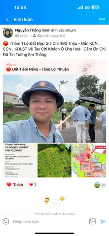 Bán Đất 100m2 có sẵn 100 m2 thổ cư giá 490 triệu tại - Chọn - Xã Quảng Bị Huyện Chương Mỹ Hà Nội