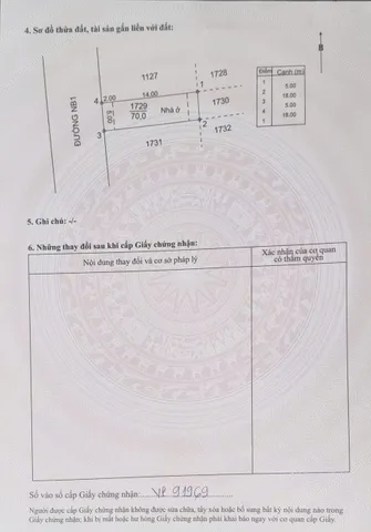 Bán đất chính chủ 70 m2 full thổ cư giá 30tr/m2 tại Đường Nguyễn Tuân Phường Hắc Dịch, Thành phố Phú Mỹ, Bà Rịa - Vũng Tàu