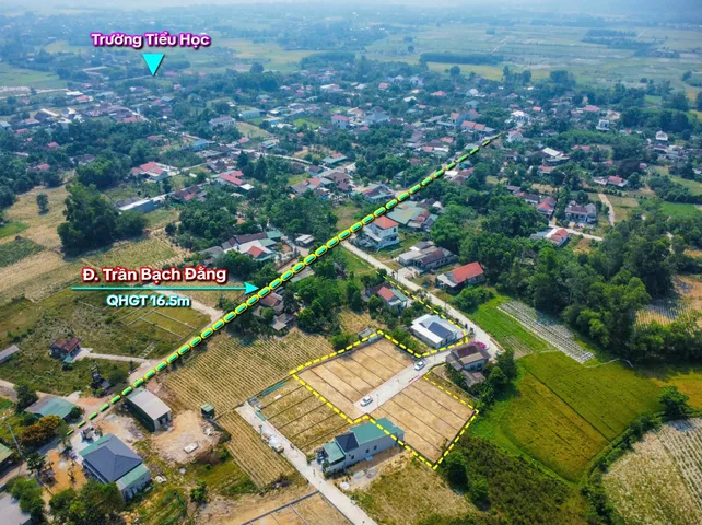 Bán Đất 138m2 có sẵn 80 m2 thổ cư giá 520 triệu tại Đường Trần Bạch Đằng Phường Hương Văn Thị xã Hương Trà Thừa Thiên Huế