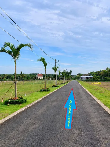 Đất thổ cư sát bên QL lớn và chợ