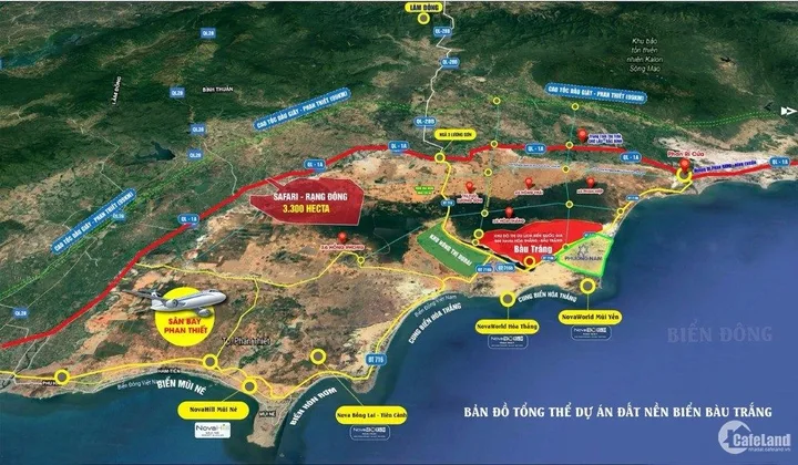 Bán Đất 9500m2 giá 17.5 tỷ tại - Chọn - Xã Hòa Thắng Huyện Bắc Bình Bình Thuận